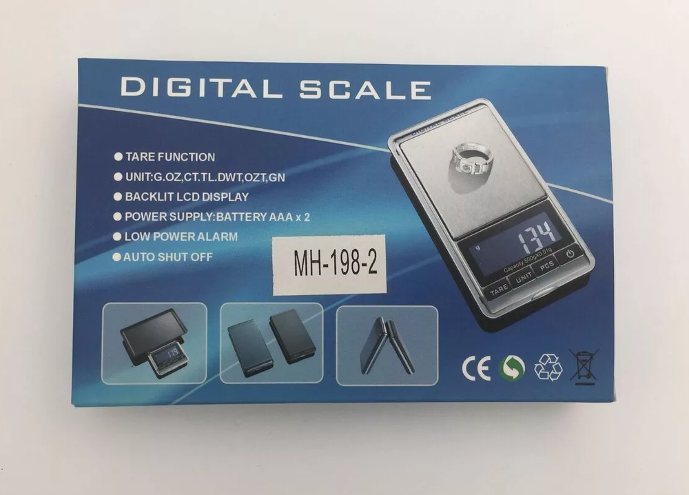 Весы ювелирные Digital scale MH-198-2 (200g/0.01g)