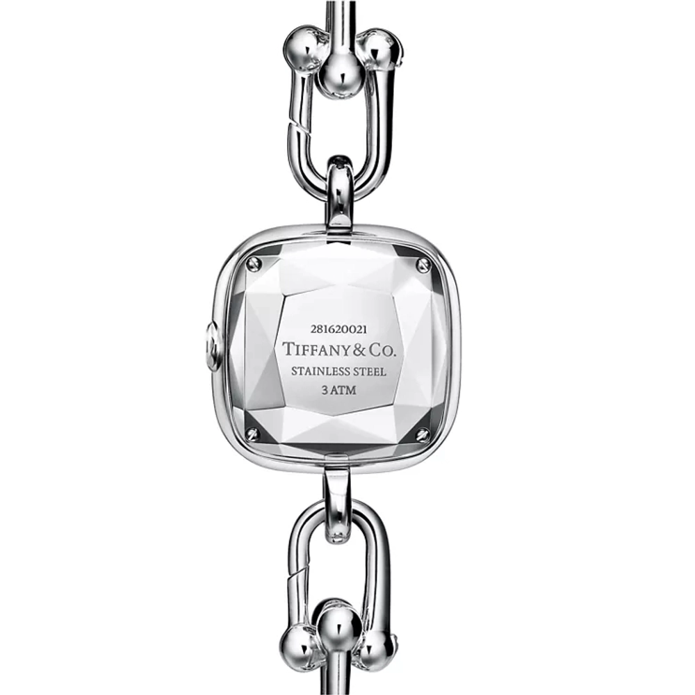 Часы - браслет из серебра 925 с бриллиантами, Tiffany 💠Hard Wear watch silver