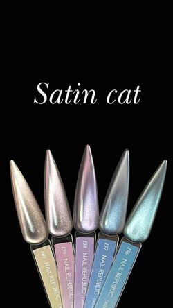 NR Satin Гель лак Кошачий глаз CAT-136, 10мл2