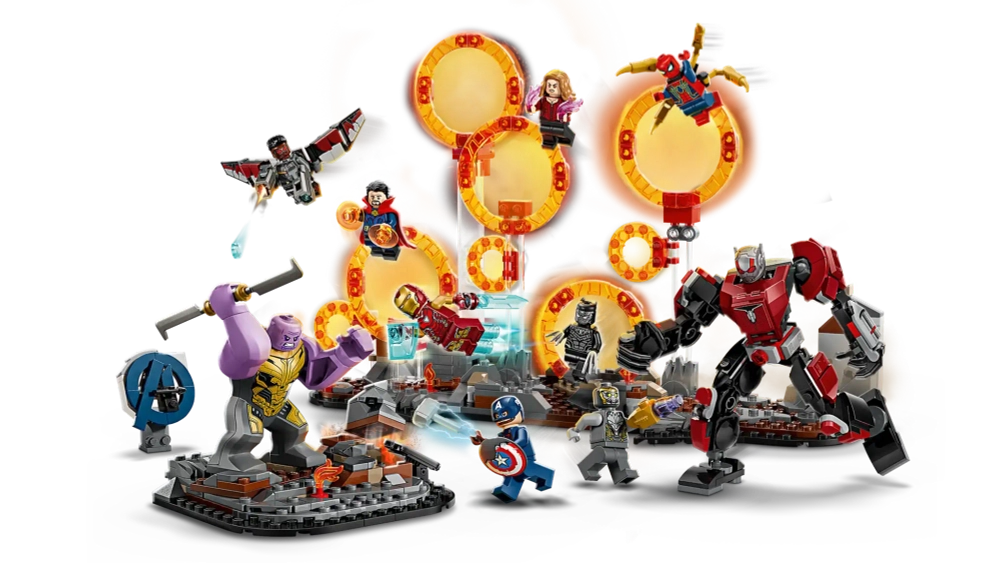 Конструктор LEGO Marvel 76323 Мстители: Финальная битва Эндшпиля