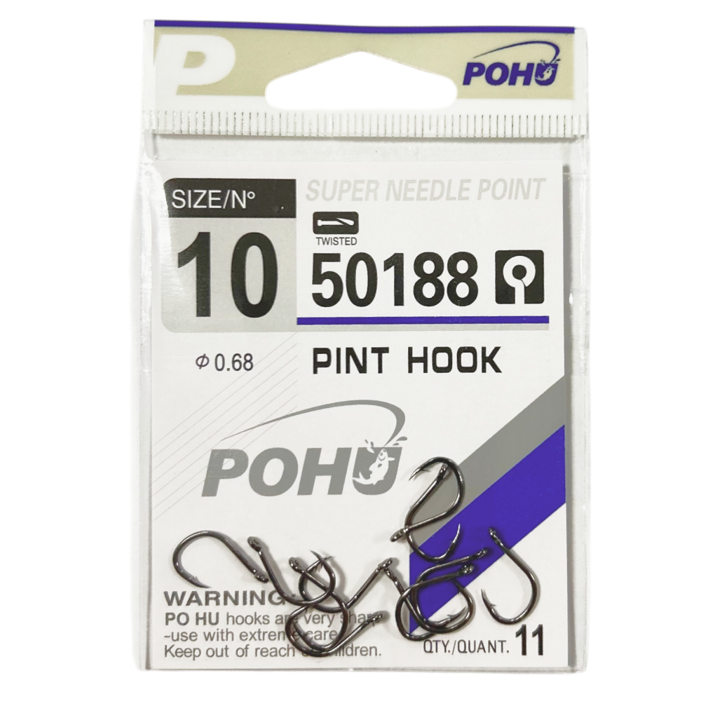 Крючки рыболовные POHU 50188 №10 (УП/10шт)
