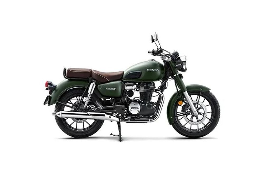 Мотоцикл Honda CB350 DLX PRO зеленый