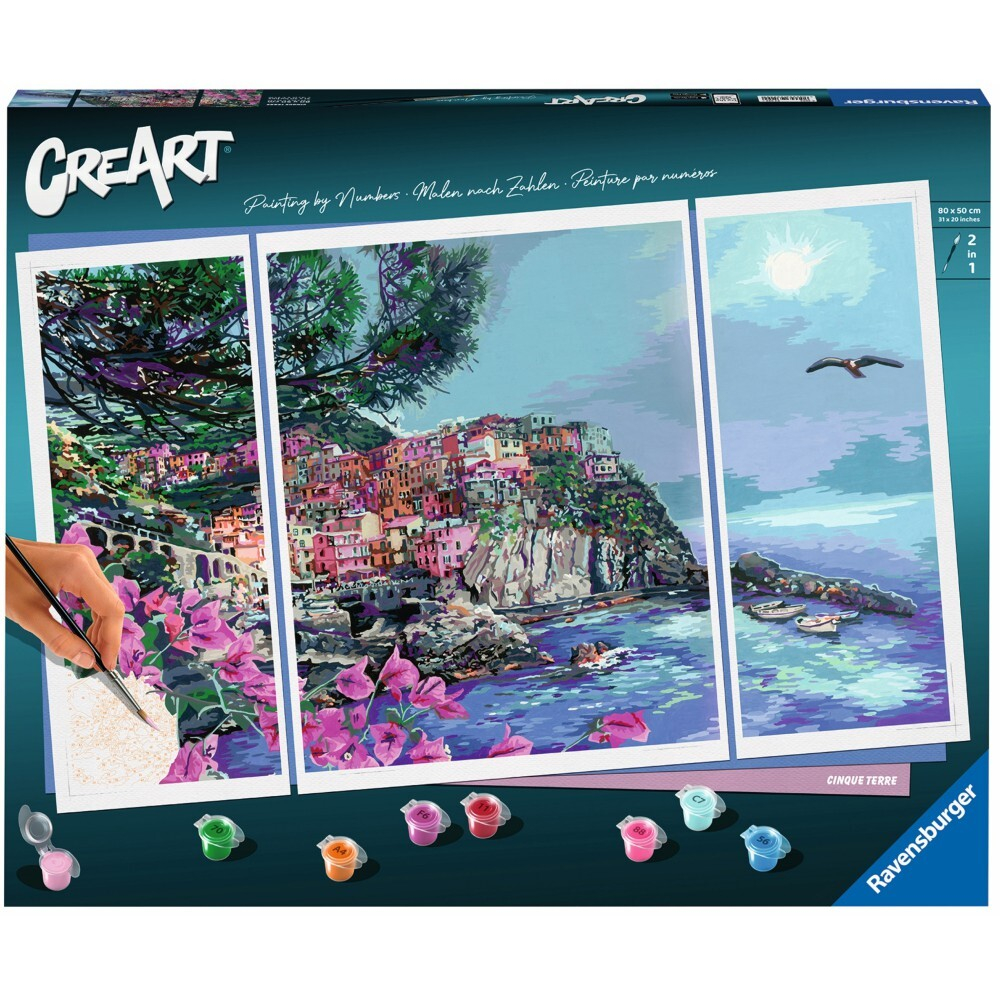 Ravensburger - CreArt Книга для рисования Панорама Чинкве-Терре 235292 / артикул   235292  / GTIN 4005556235292