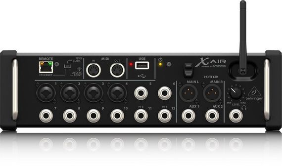 Behringer XR12 - цифровой рэковый микшерный пульт