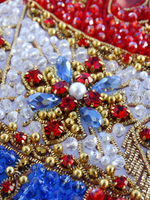 И-22а Набор для вышивания хрустальными камнями Покров Пресвятой Богородицы (мал.)