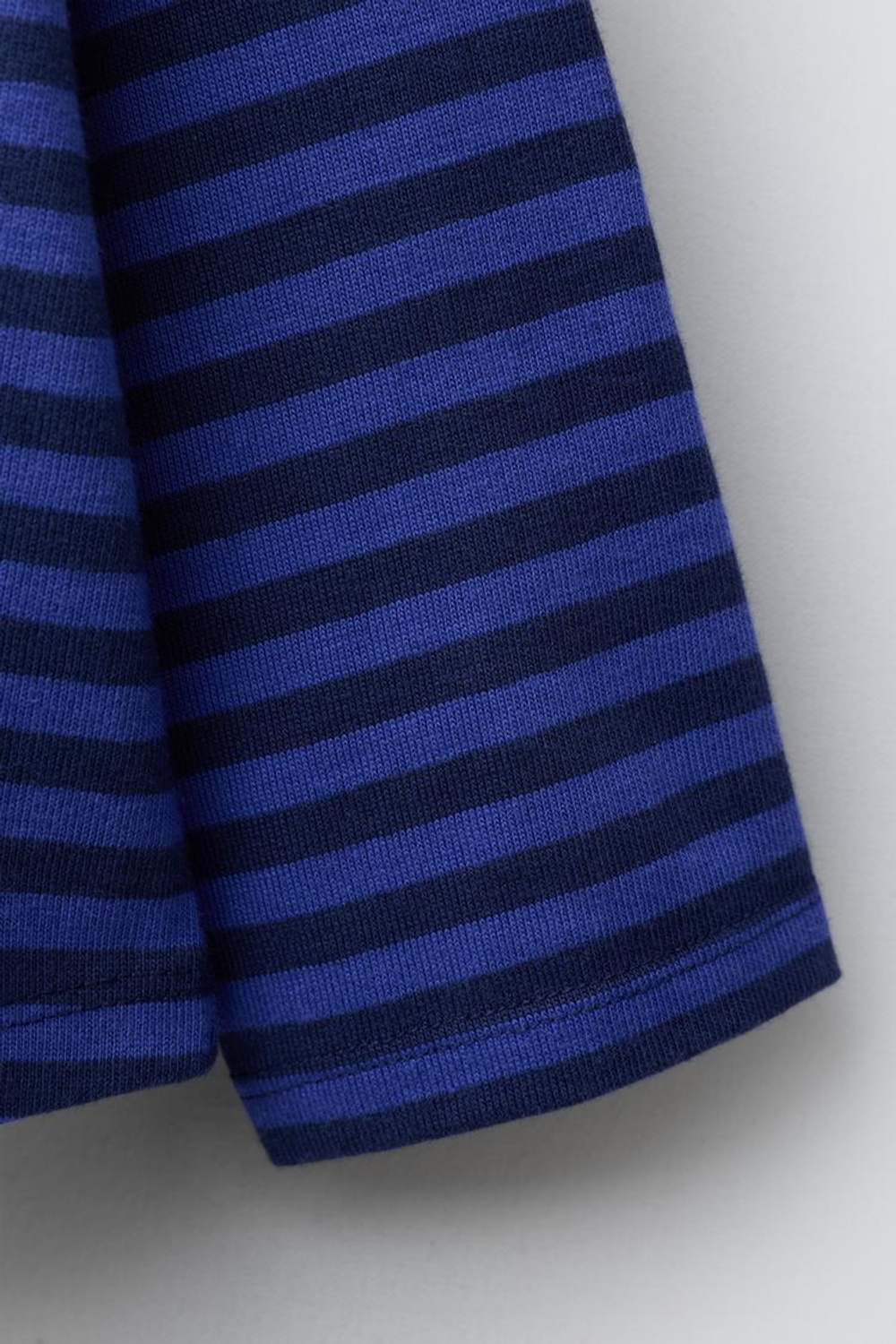 ZARA ФУТБОЛКА В ПОЛОСКУ, ЭКРЮ/СИНИЙ