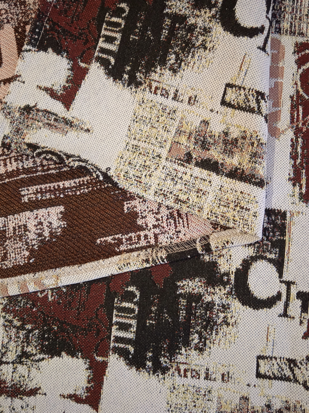 Покрывало гобеленовое Город 1,5 (150х200)