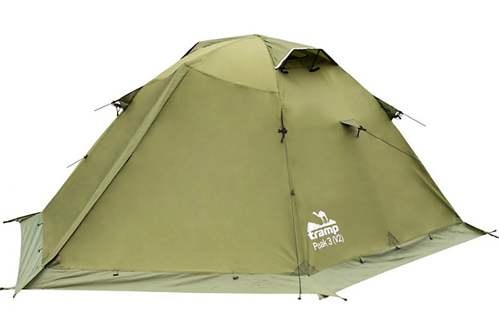 Палатка Tramp Peak 3 (V2) зеленая