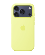 Чехол Apple Silicone Case MagSafe для iPhone 17 Pro Max (Neon Yellow)