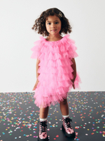 Платье для девочки Next B83-533, Фуксия