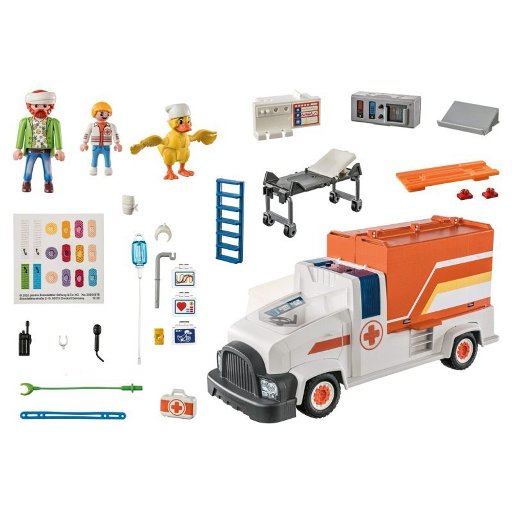 Playmobil - машина скорой помощи Duck On Call 70913