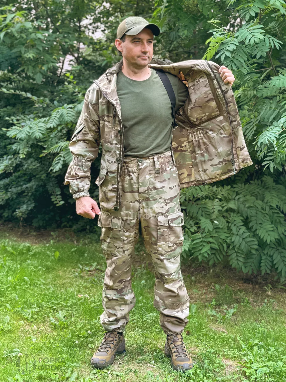 Костюм Горка 6М Grand облегчённый – Мультикам, летний, ткань Ти-Си, Беларусь
