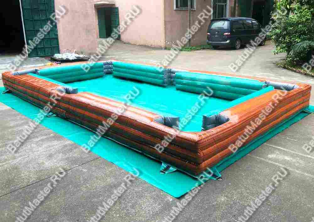 Надувная командная игра "Бильярд", 8*4*1 м