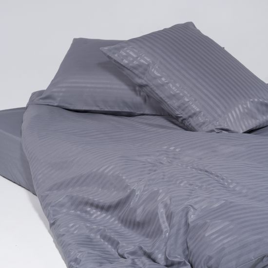 Наволочка  Ecogri ,  страйп  полисатин  50x70 ,  HOMY