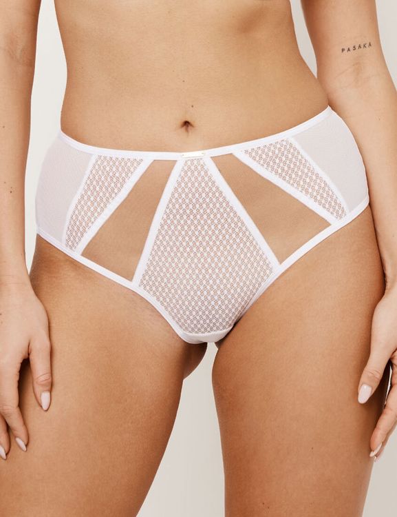 Трусы Subtille Brooklyn White слипы высокие (белый)