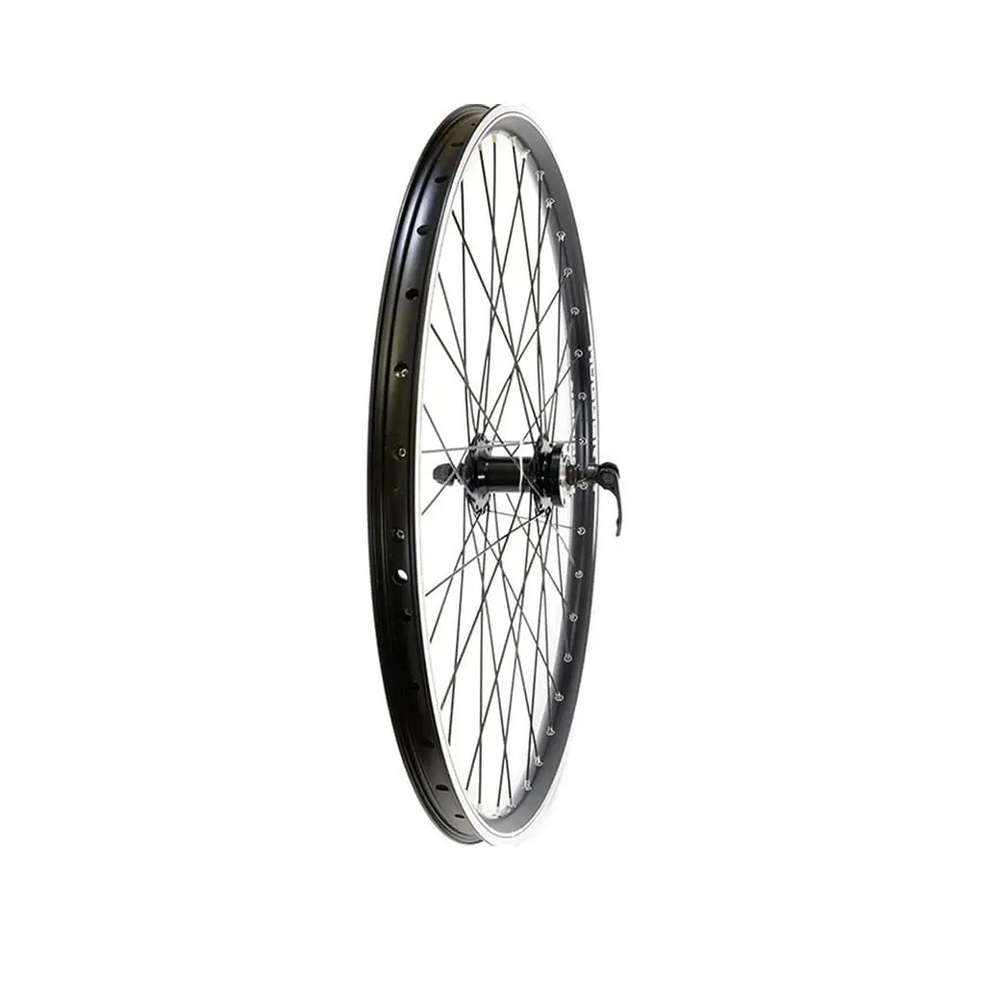 Колесо заднее 27.5" D EVOLUTION трещотка пром.подш. эксцентрик / обод двойной алюм. черн. SSE A/V 19.5х21.5 / втулка алюм. черн.