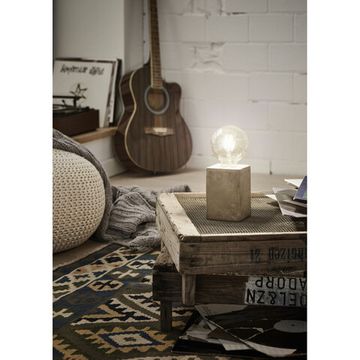 Настольная лампа 1*E27 49812 серый PRESTWICK Eglo