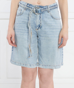 Шорты + пояс Liu Jo - голубой(UA3194 DS001)