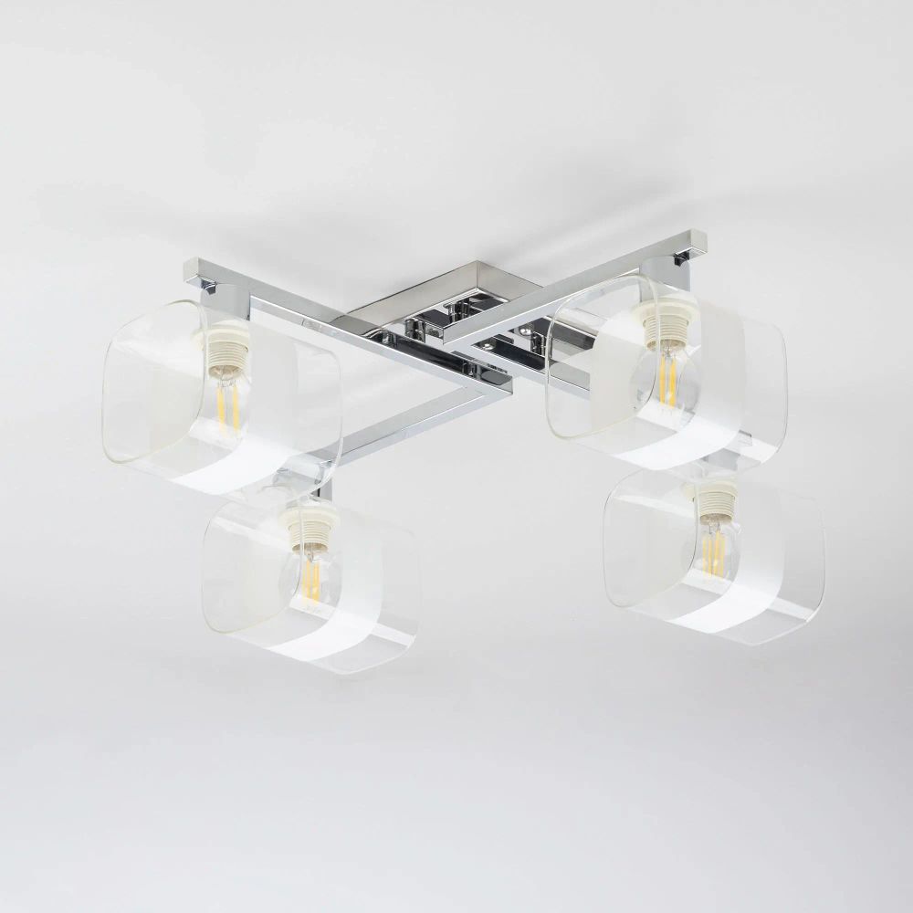 Citilux Вирта CL139141 Люстра потолочная Хром