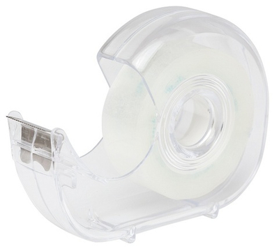 Скотч канцелярский Hatber, 19 мм х 33 м, прозрачный, 1 шт