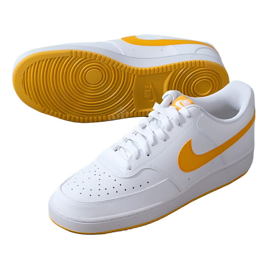 Мужские кроссовки Nike Court Vision Low Next Nature 'White University Gold' HF1744-100
