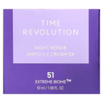 Missha, Time Revolution, ночной восстанавливающий крем-ампула 5x, 50 мл (1,69 жидк. унц.)