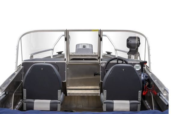 Комплект Алюминиевая лодка (катер) Mikatsu (Микатсу) 590 (Z99) Sport + мотор Yamaha F115BETL