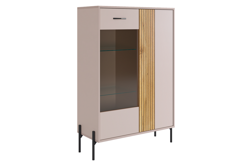 Доминика (MebelSon) Комод со стеклом