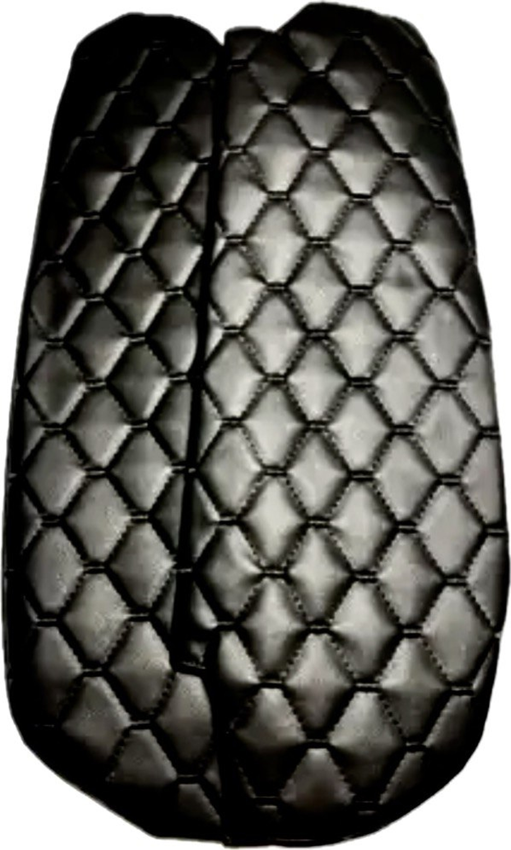 Чехлы на козырьки Волга 3110, 31105 (чёрная нить Рубин)