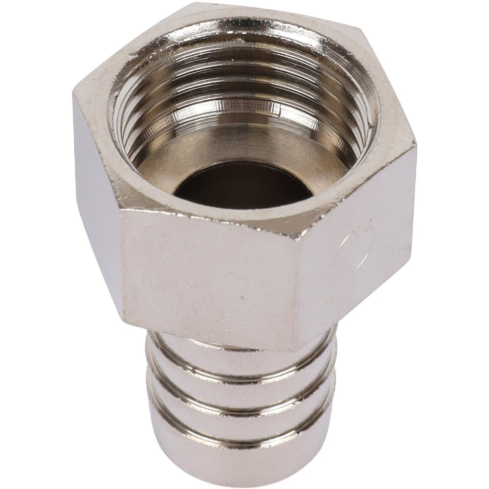 Штуцер ВР никелированный 1/2"x16 STOUT