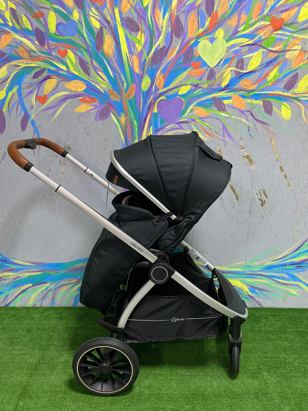 Коляска детская 2-в-1 "CRUISE" RA320 Midnight Black