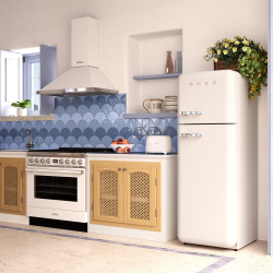 Тостер Smeg Стиль 50-х годов для 2 тостов белый Италия кухня