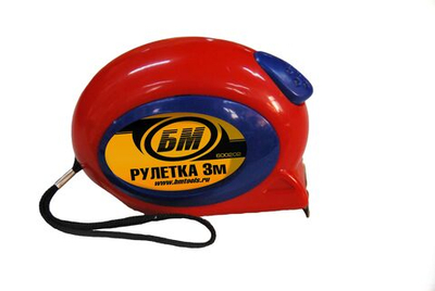 Рулетка 7,5 м х 24 мм БМ