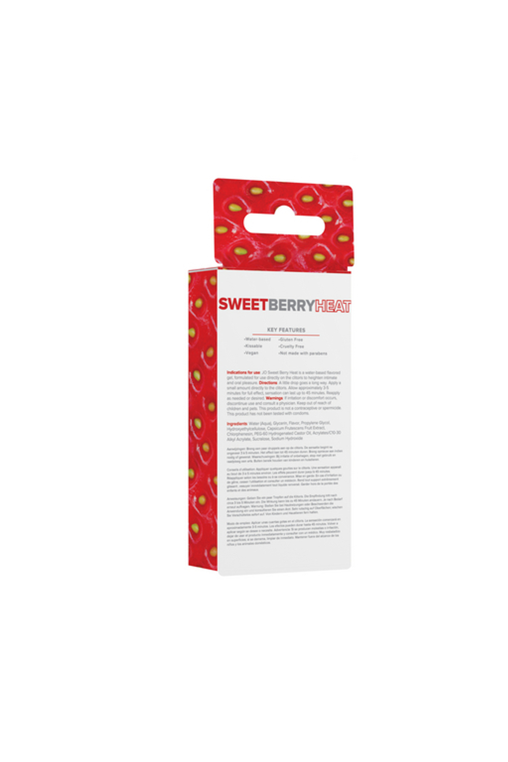 Вкусовое стимулирующее средство со вкусом клубники JO Sweet Berry Heat, 10 мл