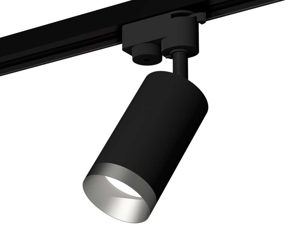 Комплект трекового светильника Ambrella light Track System XT6323063 SBK/MCH черный песок/хром матовый (A2521, C6323, N6133)