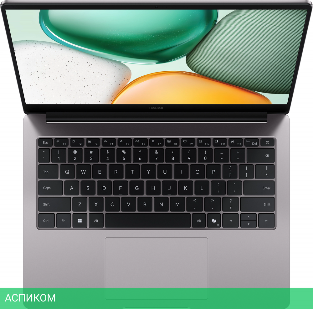 Ноутбук Honor MagicBook X14 2025 GDG-X Cloud Gray (5301ALWU)