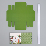 Коробка складная «Зверята», 10 × 10 × 10 см