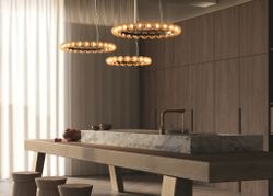 Люстра подвесная светодиодная Maytoni   MOD331PL-L42BS3K