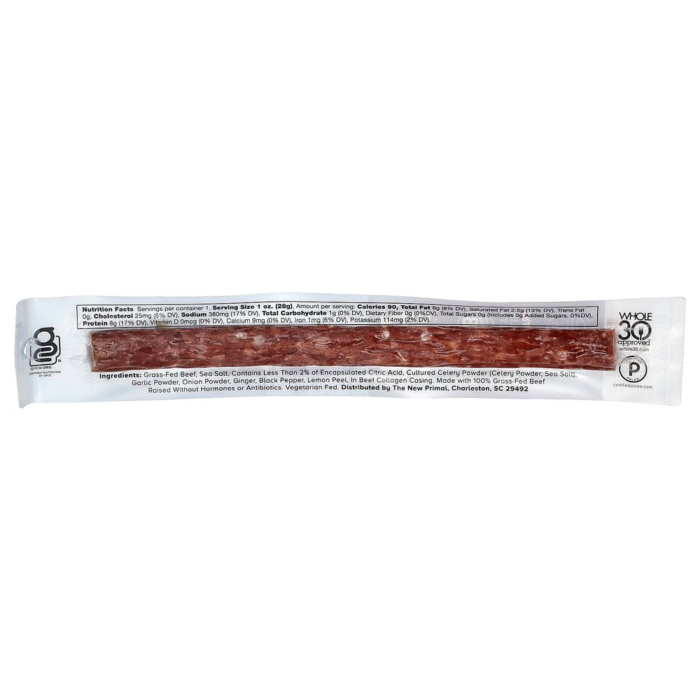 The New Primal, Говяжья палочка, Классическая, 1 палочка, 1 унция