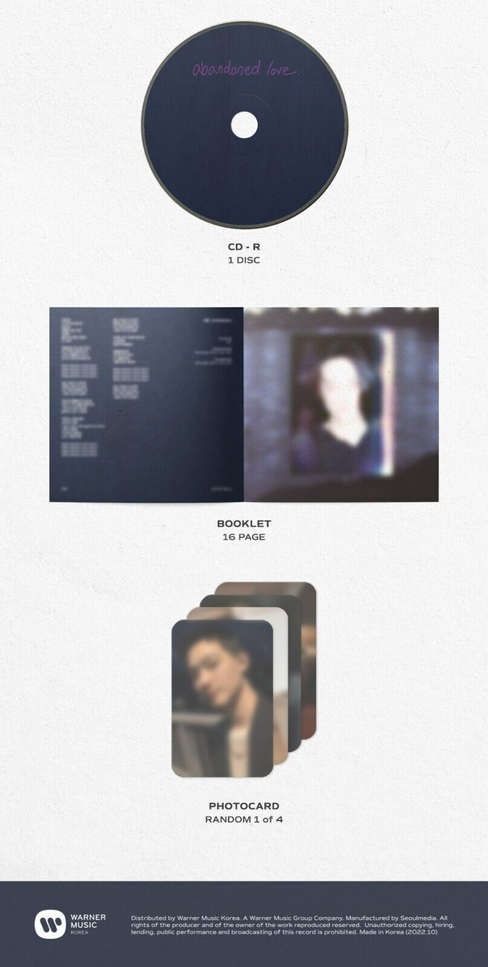 Альбом Def. GOT7 - 2ND EP. abandoned love.