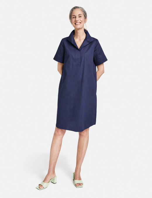 Платье-рубашка из хлопка