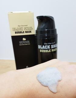 The Skin House Black Snail Bubble Mask очищающая пузырьковая кислородная маска с экстрактом улитки