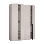 Шкаф для одежды Чарли №24 160см, цвет белое сияние