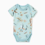 Боди "Дракоша", р. 62-68 , голубой, 9563206 (Крошка Я)