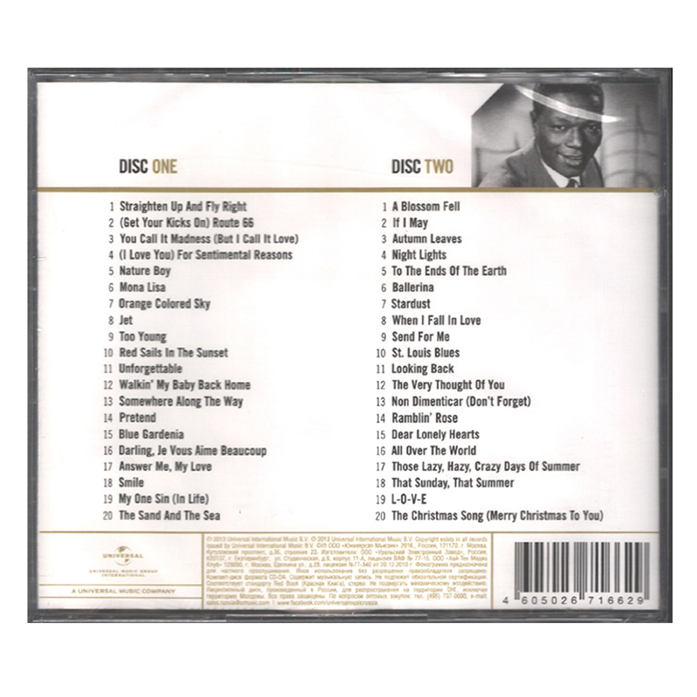 Nat King Cole / Gold (RU)(2CD)
