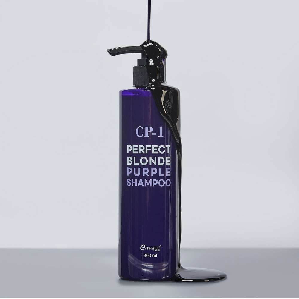 Оттеночный шампунь для осветлённых волос Esthetic House CP-1 Perfect Blonde Purple Shampoo