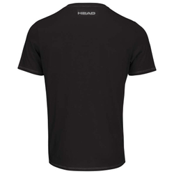 Футболка для мальчика теннисная Head Club Basic T-Shirt - черный