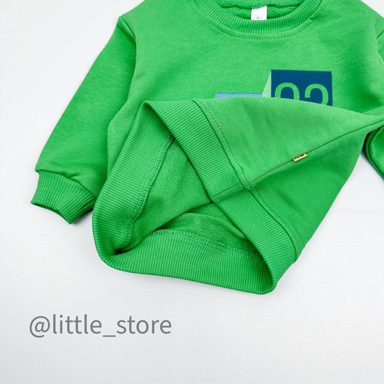 Свитшот из футера, Зеленый