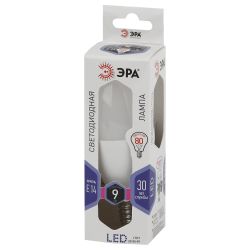 Лампочка светодиодная ЭРА STD LED B35-9W-860-E14 E14 / Е14 9Вт свеча холодный дневной свет