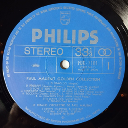 Винтажная виниловая пластинка LP Поль Мориа Paul Mauriat Golden Collection (Japan 1979) (Obi) El Condor Pasa